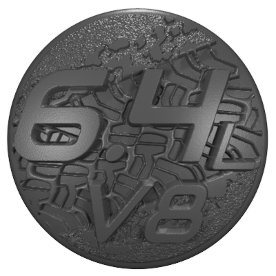 Key Lock Cap | 6.4L V8