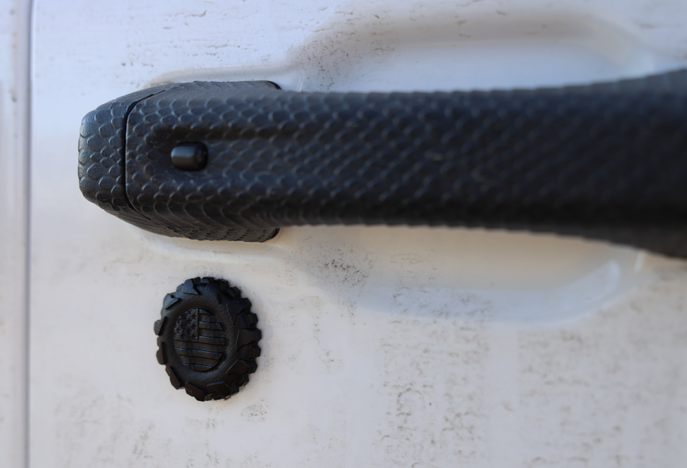 Key Lock Cap | American Flag in Tire