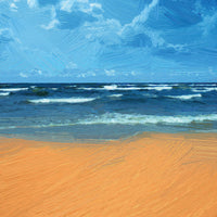 Thumbnail for Model M | Beach Painting
