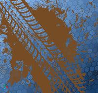 Thumbnail for Model M | Brown and Blue Tread
