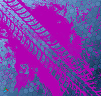 Thumbnail for Model M | Magenta and Blue Tread