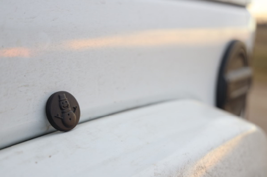 Key Lock Cap | Snowman