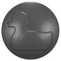 Thumbnail for 2002 - 2023 Wrangler Tailgate Lock Caps (HD) NOT FOR GLADIATOR Rubber Duck