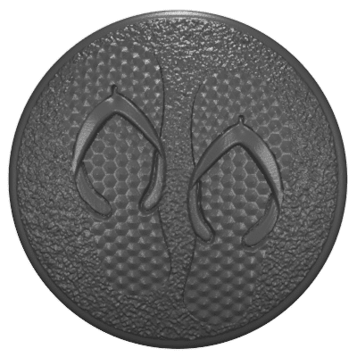 2007 - 2018 JK Wrangler Key Lock Caps (HD) Sandals