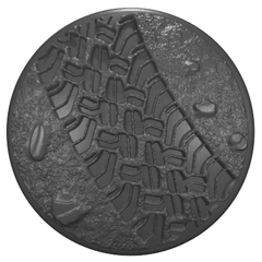 2007 - 2018 JK Wrangler Key Lock Caps (HD) Tread