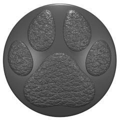 2007 - 2018 JK Wrangler Key Lock Caps (HD) Little Dog Paw