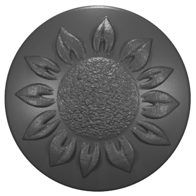 2007 - 2018 JK Wrangler Key Lock Caps (HD) Sunflower