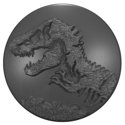 2002 - 2023 Wrangler Tailgate Lock Caps (HD) NOT FOR GLADIATOR T-Rex