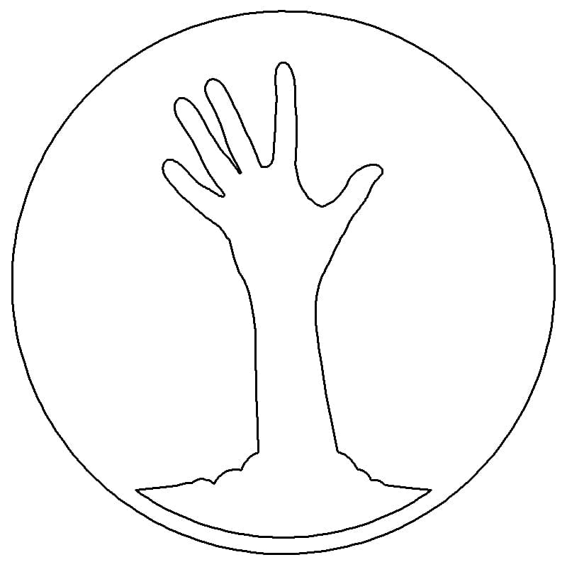 Tailgate Lock Cap (02-22) Zombie Hand