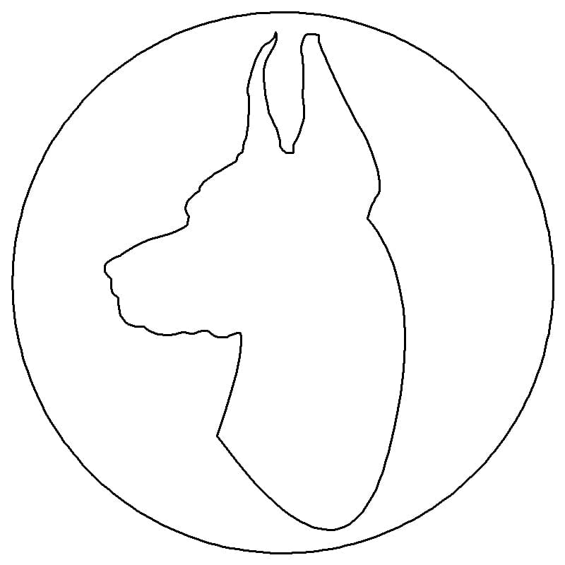 2018 - 2023 Jeep Wrangler & Gladiator Wiper Caps (SD) Doberman Head