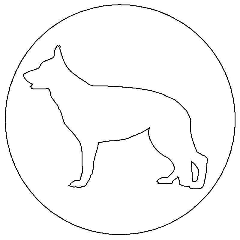 Tailgate Lock Cap (02-22) German Sheppard