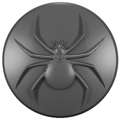 2018 - 2023 Jeep Wrangler & Gladiator Wiper Caps (HD) Spider