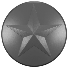 2018 - 2023 Jeep Wrangler & Gladiator Wiper Caps (HD) Single Star