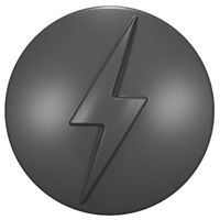 Thumbnail for 2020 - 2023 JT Gladiator Key Lock Caps (HD) Lightning Bolt 