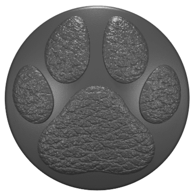 2020 - 2023 JT Gladiator Key Lock Caps (HD) Little Dog Paw 