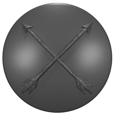2020 - 2023 JT Gladiator Key Lock Caps (HD) Arrows 
