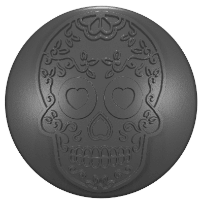 2020 - 2023 JT Gladiator Key Lock Caps (HD) Sugar Skull 