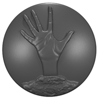 Thumbnail for 2020 - 2023 JT Gladiator Key Lock Caps (HD) Zombie Hand 