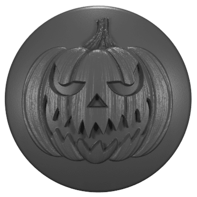 2007 - 2018 JK Wrangler Key Lock Caps (HD) Jack-o'-lantern 