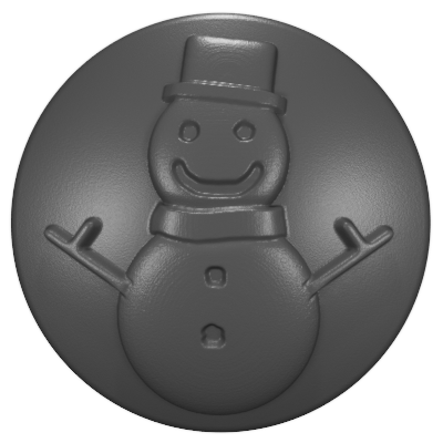 Key Lock Cap | Snowman
