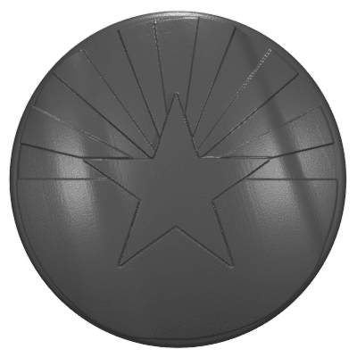 2020 - 2023 JT Gladiator Key Lock Caps (HD) Arizona Flag 