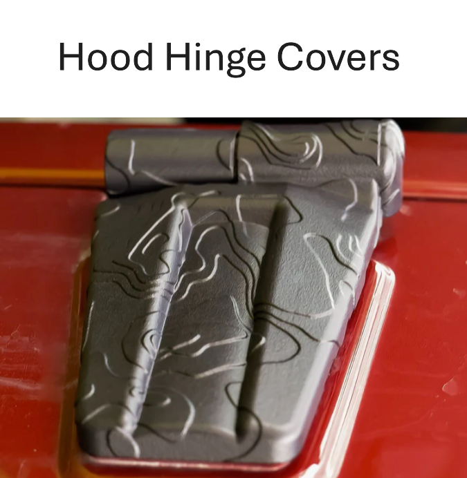 Hood Hinge Cover | 2007 - 2018 Wrangler JK