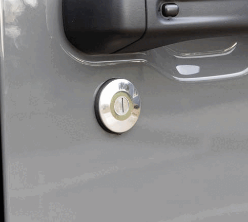 1997 - 2001 TJ Wrangler Key Lock Caps (SD)