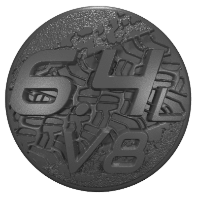 1997 - 2001 XJ Cherokee Key Lock Caps (HD) 6.4L V8 