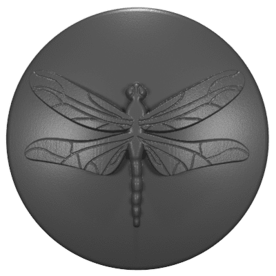 2007 - 2018 JK Wrangler Key Lock Caps (HD) Dragonfly 