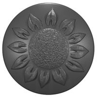 Thumbnail for 2002 - 2023 Wrangler Tailgate Lock Caps (HD) NOT FOR GLADIATOR Sunflower 