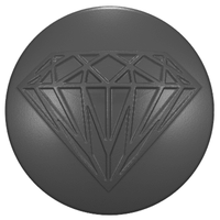 Thumbnail for 2002 - 2023 Wrangler Tailgate Lock Caps (HD) NOT FOR GLADIATOR Diamond 