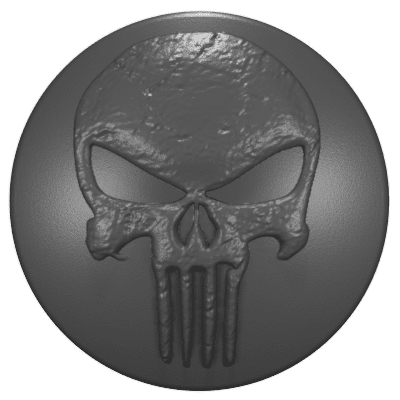 2007 - 2018 JK Wrangler Key Lock Caps (HD) Punisher 