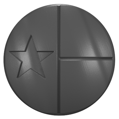 Texas Flag | Wheel Center Cap