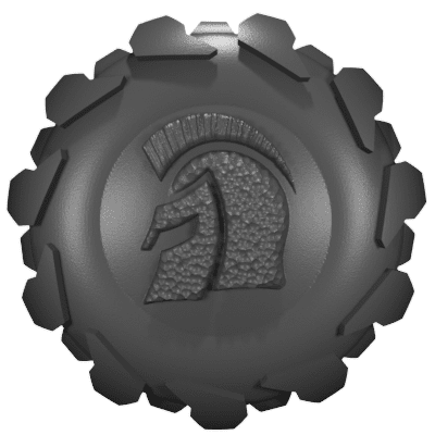 2007 - 2018 JK Wrangler Key Lock Caps (HD) Tire Gladiator 