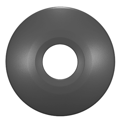 2002 - 2023 Wrangler Tailgate Lock Caps (HD) NOT FOR GLADIATOR Plain Hole 