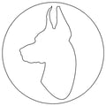 Doberman Head