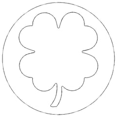 Standard Definition Key Lock Caps (XJ, 2002-2006 TJ, JK) 4 Leaf Clover 