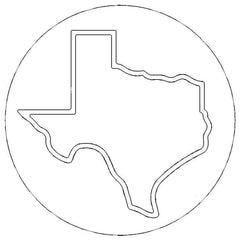 Passenger Side Badge Texas Border 