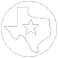 Texas Embossed Star