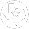 Texas Embossed + Lone Star