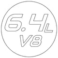 6.4L V8