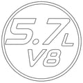 5.7L V8