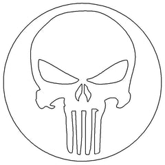 1997 - 2001 TJ Wrangler Key Lock Caps (SD) Punisher 