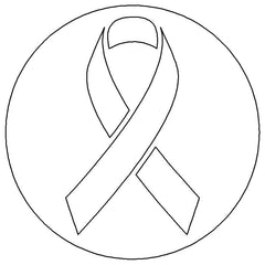 Tailgate Lock Cap (97-01) Breast Cancer Ribbon 