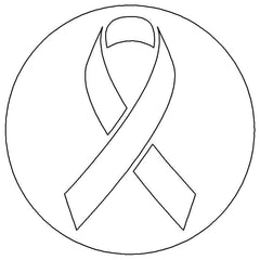 1997 - 2001 TJ Wrangler Key Lock Caps (SD) Breast Cancer Ribbon 