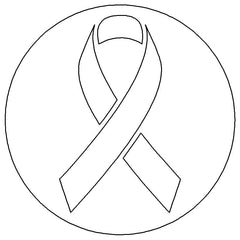 02' - 23' Wrangler Tailgate Lock Cap (SD) NOT FOR GLADIATOR Breast Cancer Ribbon 