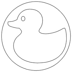 Passenger Side Badge Rubber Duck 