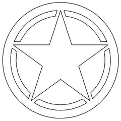 Standard Definition Key Lock Caps (XJ, 2002-2006 TJ, JK) Willy's Star 
