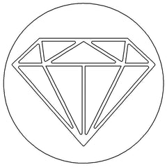 1997 - 2001 TJ Wrangler Key Lock Caps (SD) Diamond 