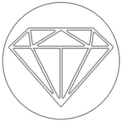 2018 - 2023 Jeep JL Wrangler/JT Gladiator Key Lock Caps (SD) Diamond 
